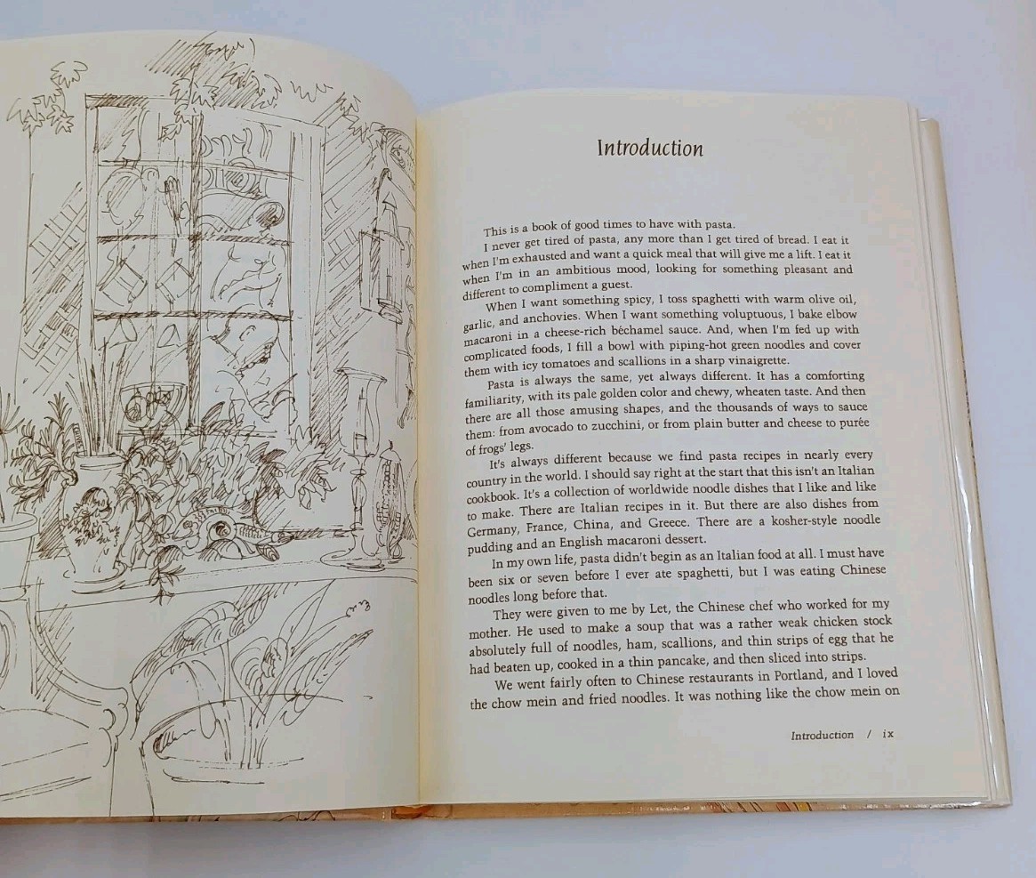 Beard on Pasta James Beard 1983 First Edition Hardcover Alfred A. Knopf Cookbook