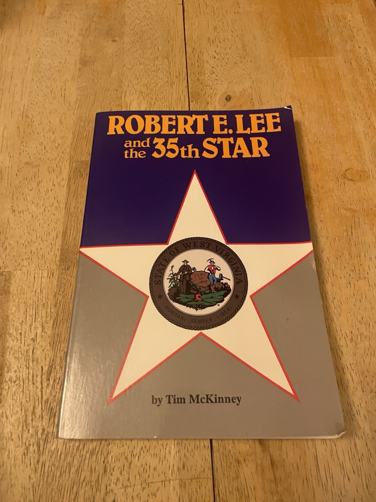 Robert E. Lee and the 35th Star Tim McKinney PB Civil War History 1st Print 1993