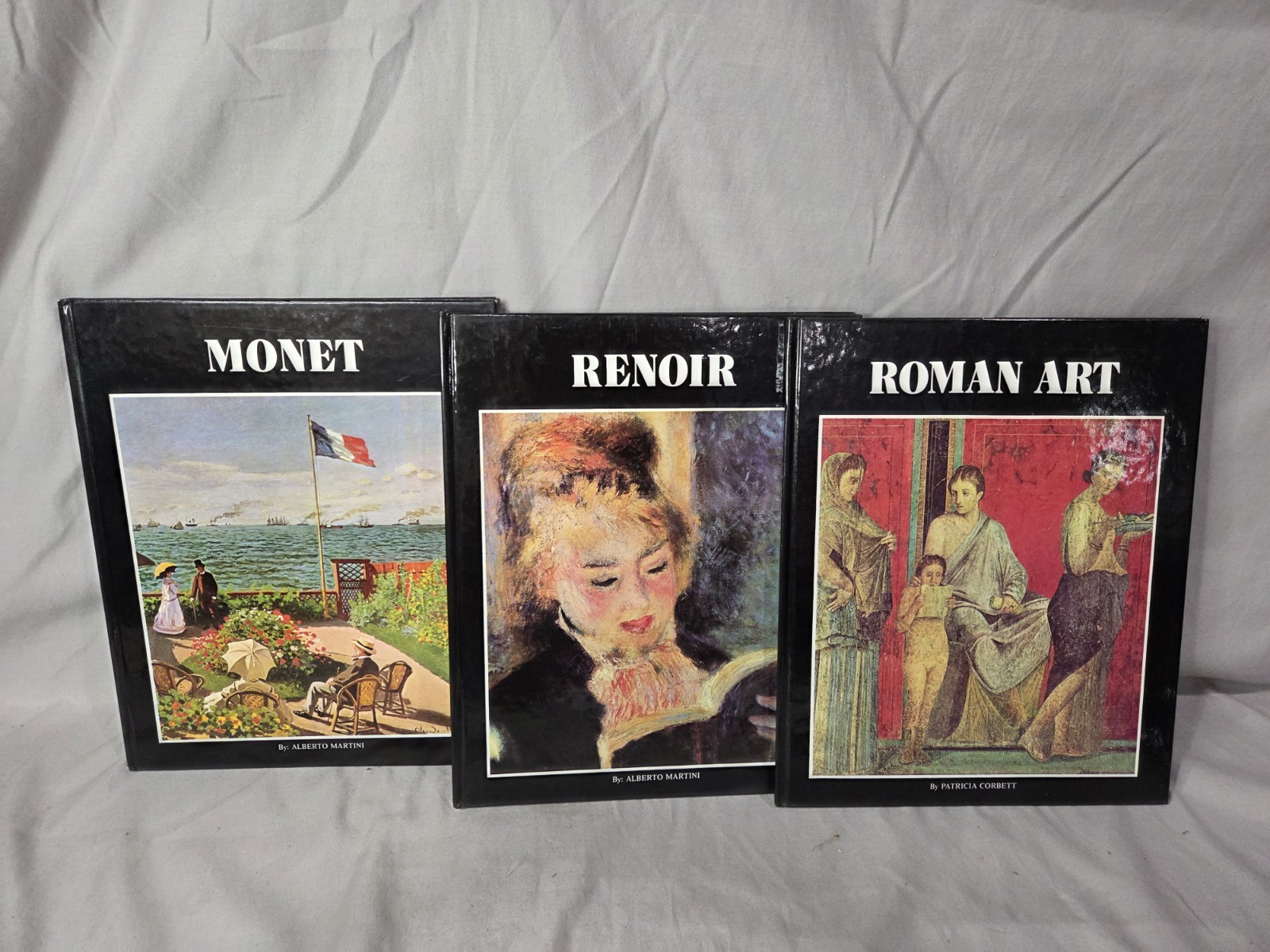 Vintage 1978-1980 Avenel Art Library Hardcover Books Set Of 3