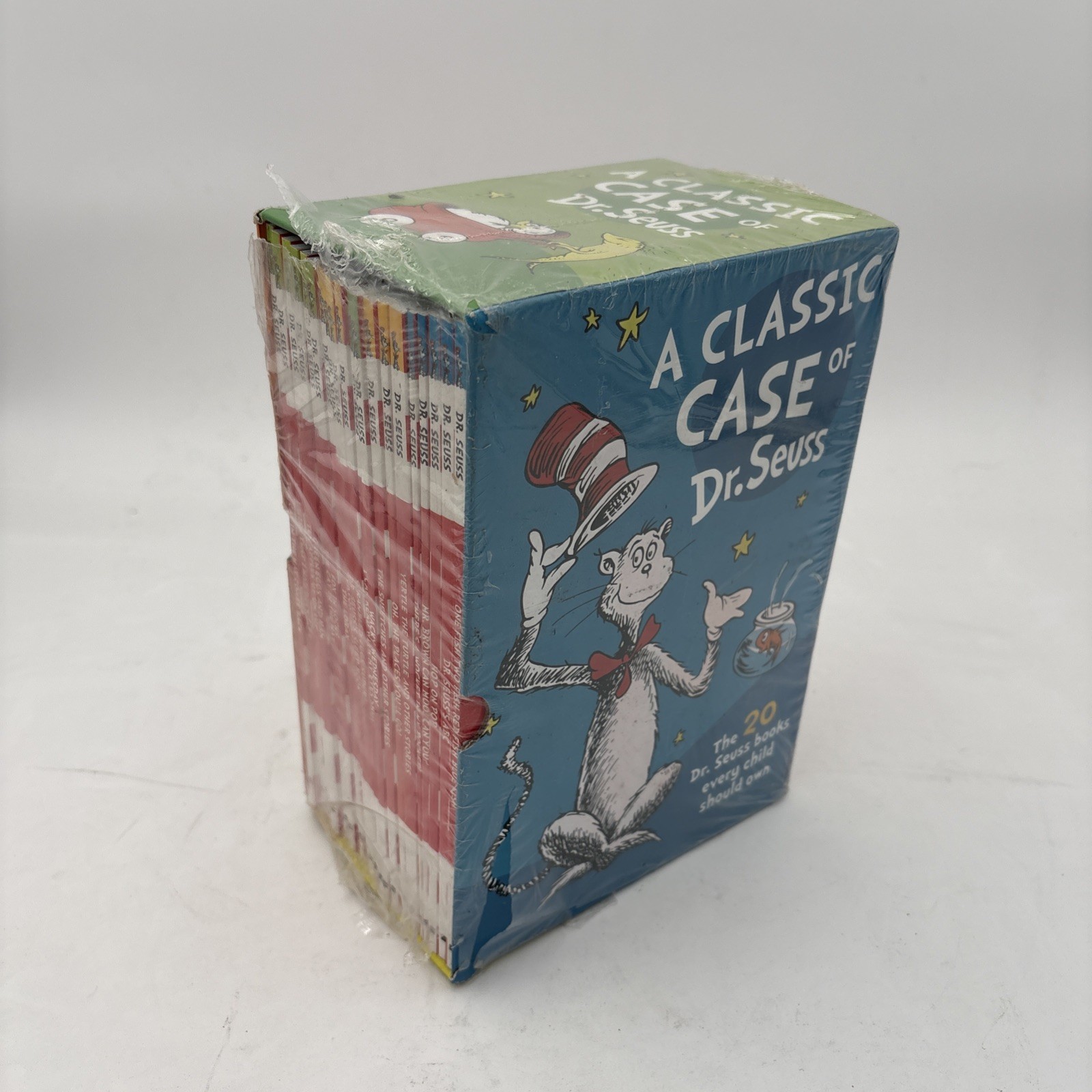 Dr. Seuss 20 Book Box Set Collection New Factory Sealed Free Ship C5-68