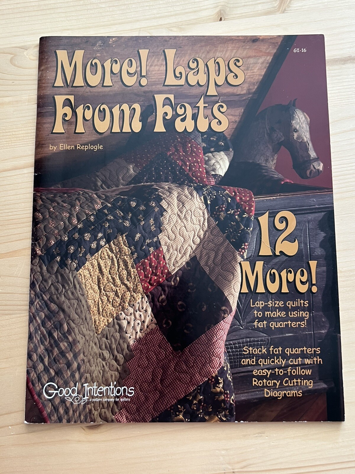 Paperback Staple Bound More! Laps From Fats by Ellen Replogle