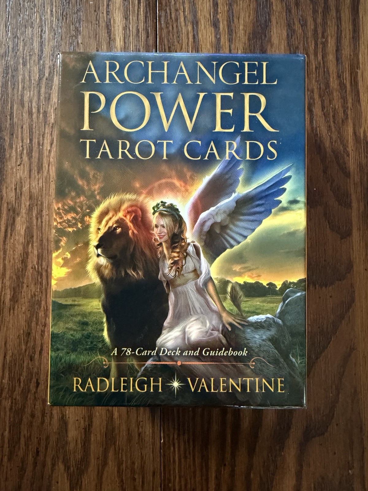 Archangel Power Tarot Cards 78-Card Deck and Guidebook Box