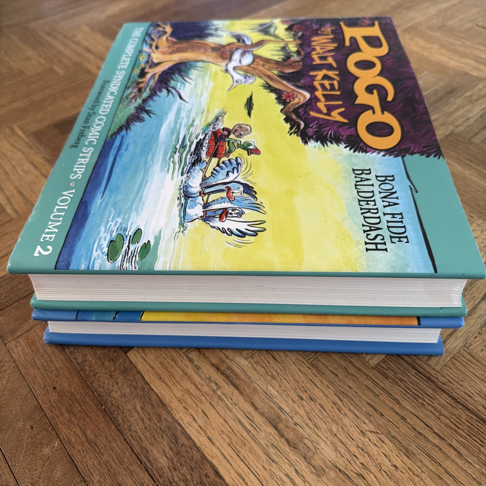 “Pogo: Complete Syndicated Comic Strips Vol. 1 & 2” by WALT KELLY (HCDJ, 2012)