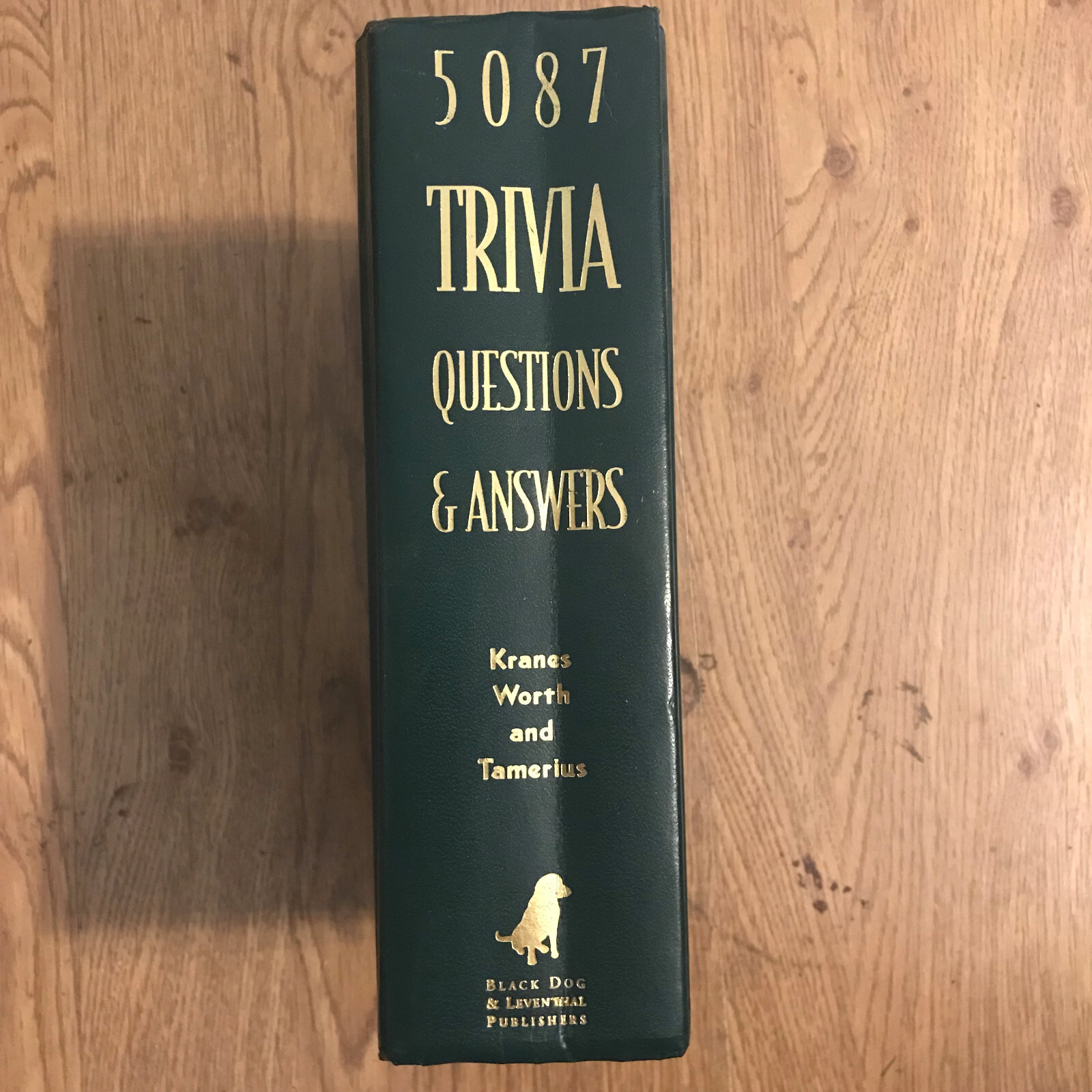 5087 TRIVIA QUESTIONS AND ANSWERS , Hardbound, 1998, 752 pages, very good+