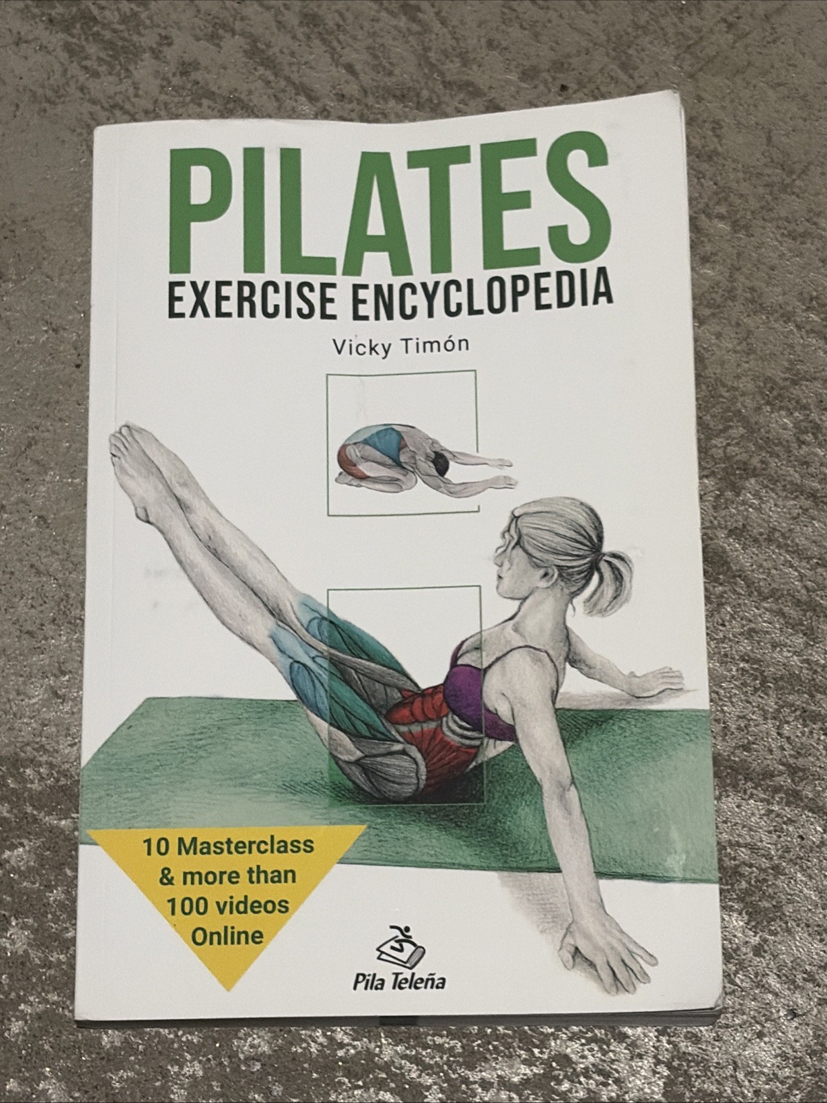 PILATES: EXERCISE ENCYCLOPEDIA BY Vicky Timn PAPERBACK
