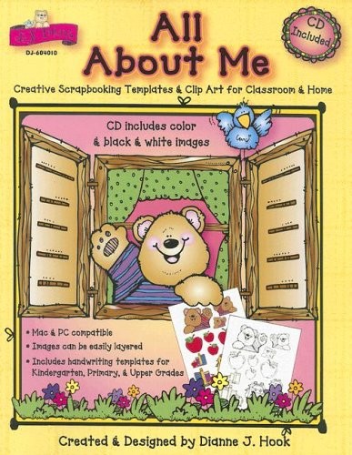 All About Me: Creative Scrapbooking Templates & Clip Art for Classroom & Hom…
