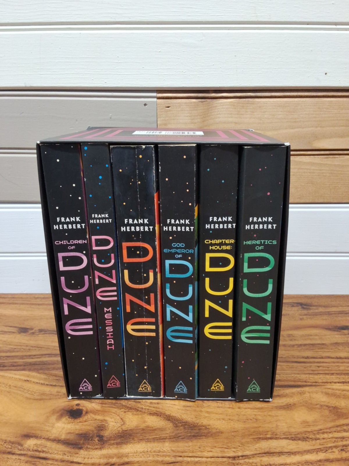 Complete Dune Series 6 Book Set Paperback Frank Herbert Ace – Only 1st Book Read