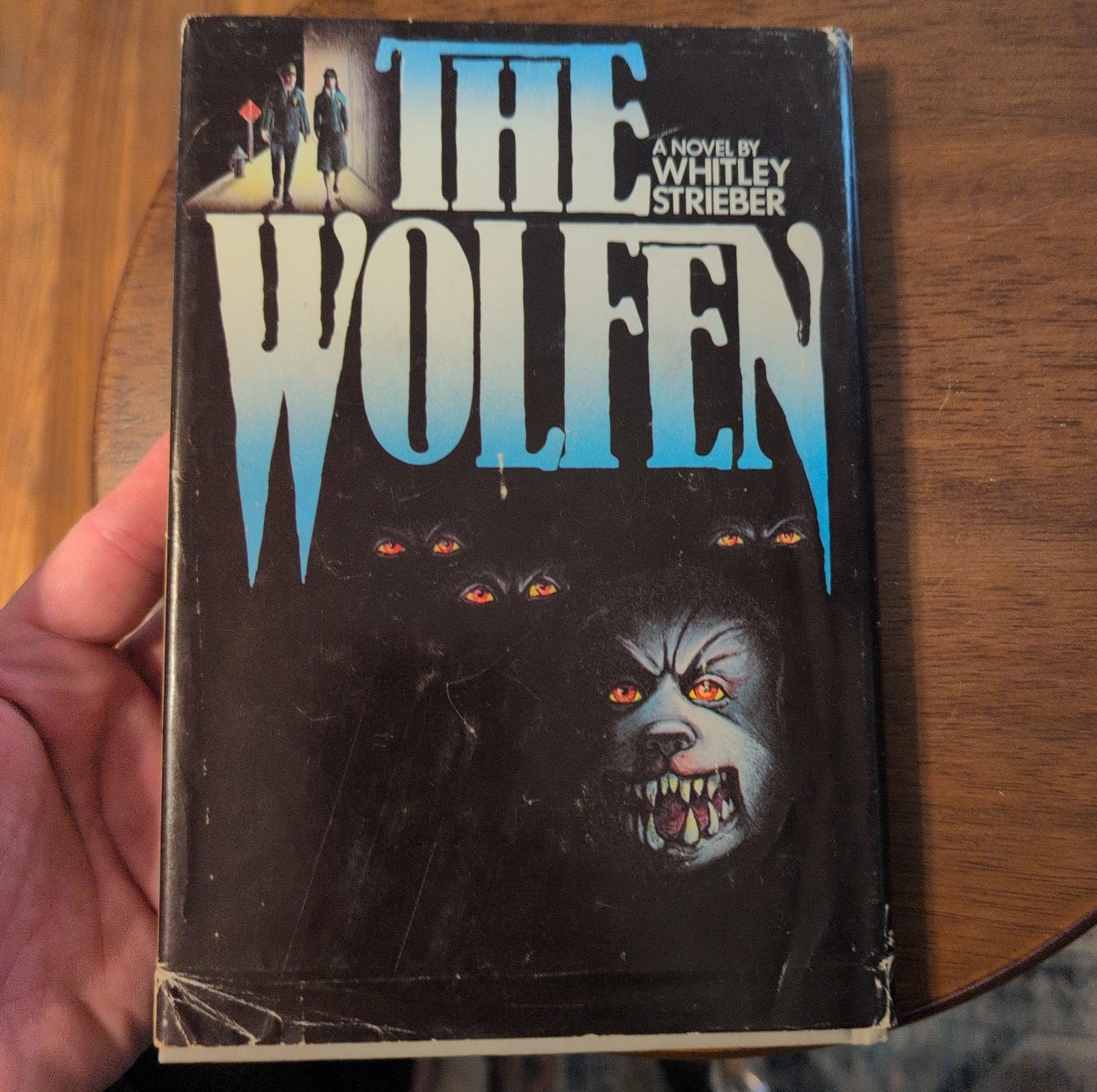 The Wolfen, Whitley Strieber 1978 Morrow HC DJ Book Club BCE Horror, Werewolves