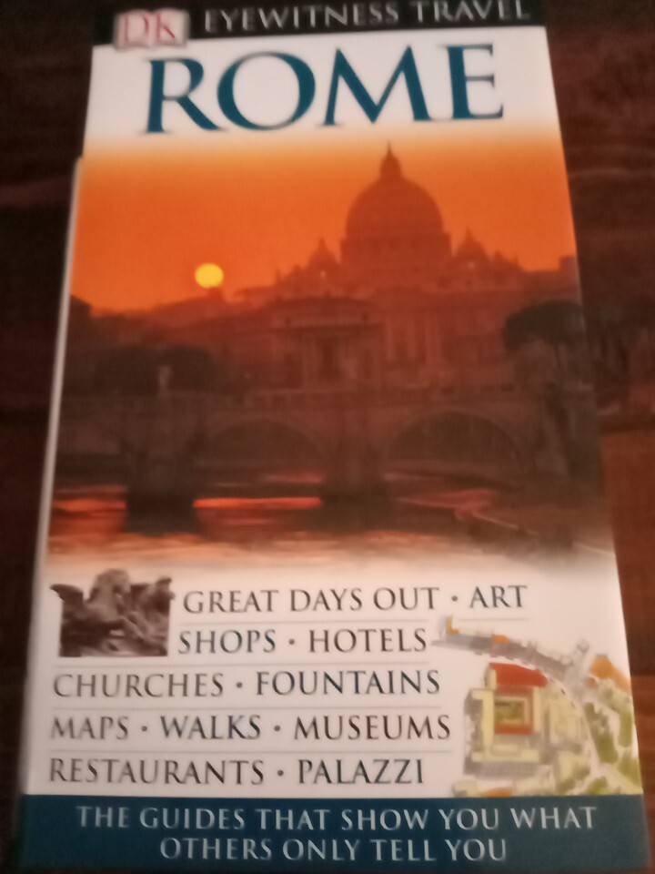 DK Eyewitness Travel Guide: Rome – Paperback – New (448 pages) Color Photos