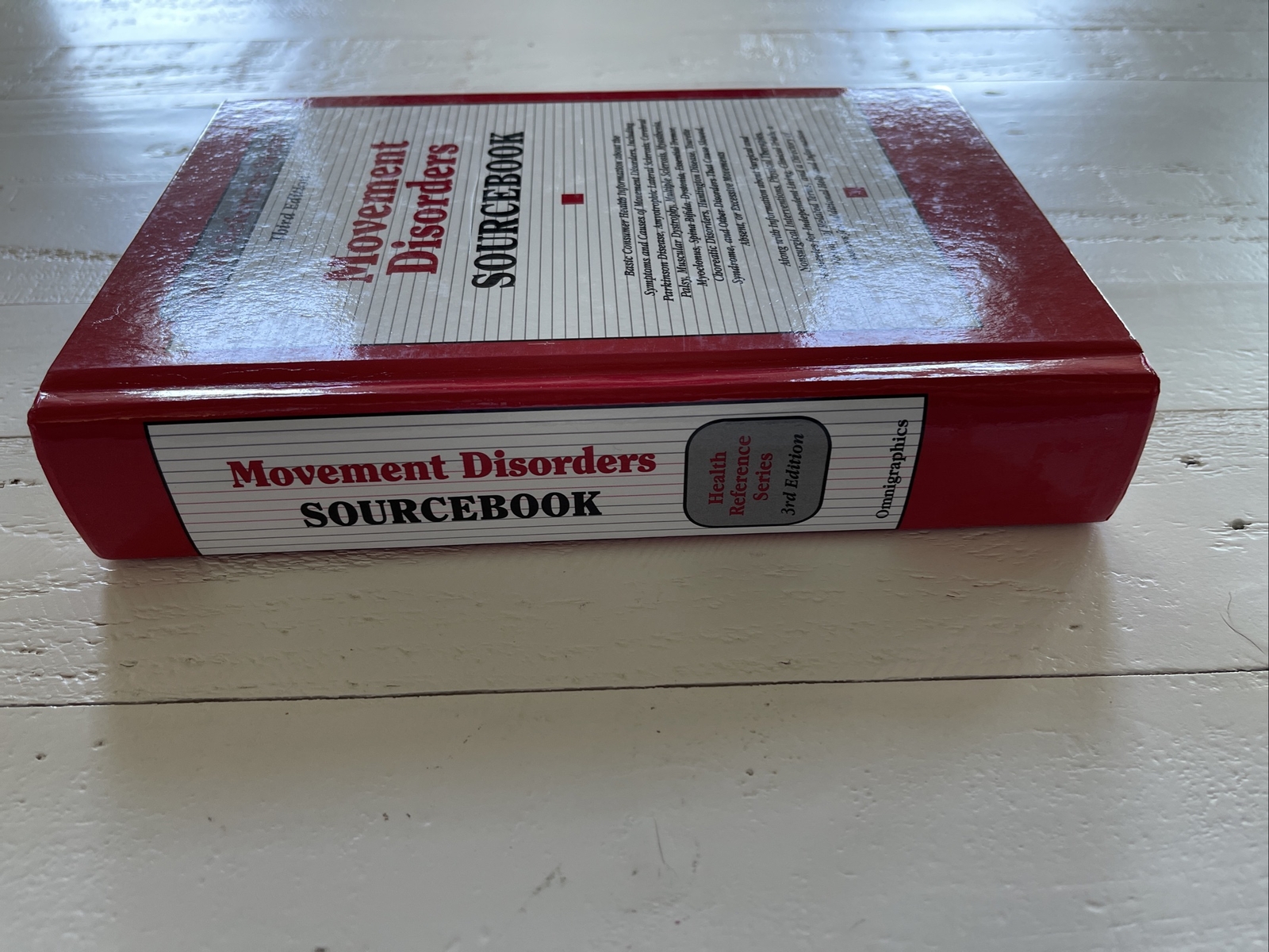 Movement Disorders Sourcebook Third Edition Health Reference Series HC