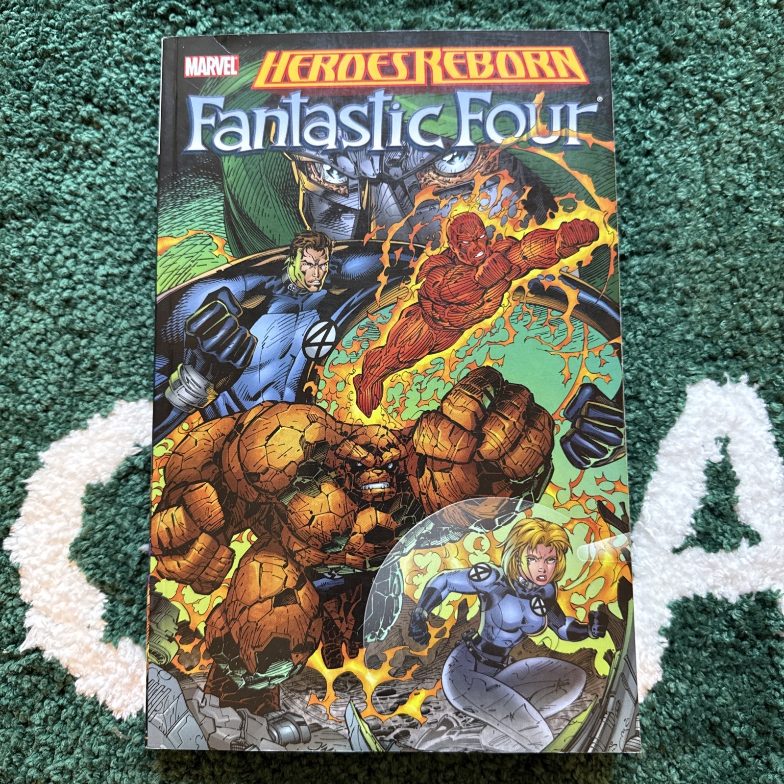 HEROES REBORN: FANTASTIC FOUR – Graphic Novel TPB By Jim Lee & Brandon Choi
