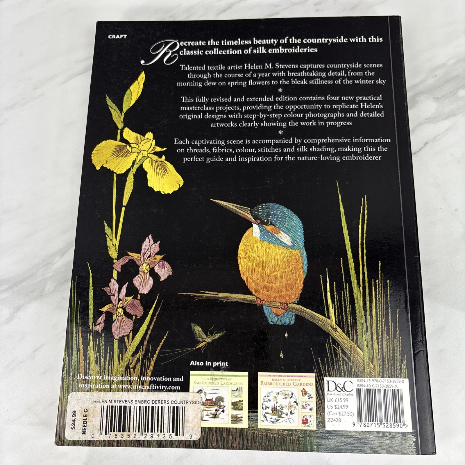Helen M. Stevens’ Embroiderer’s Countryside & The Embroidered Garden Kazuko Aoki