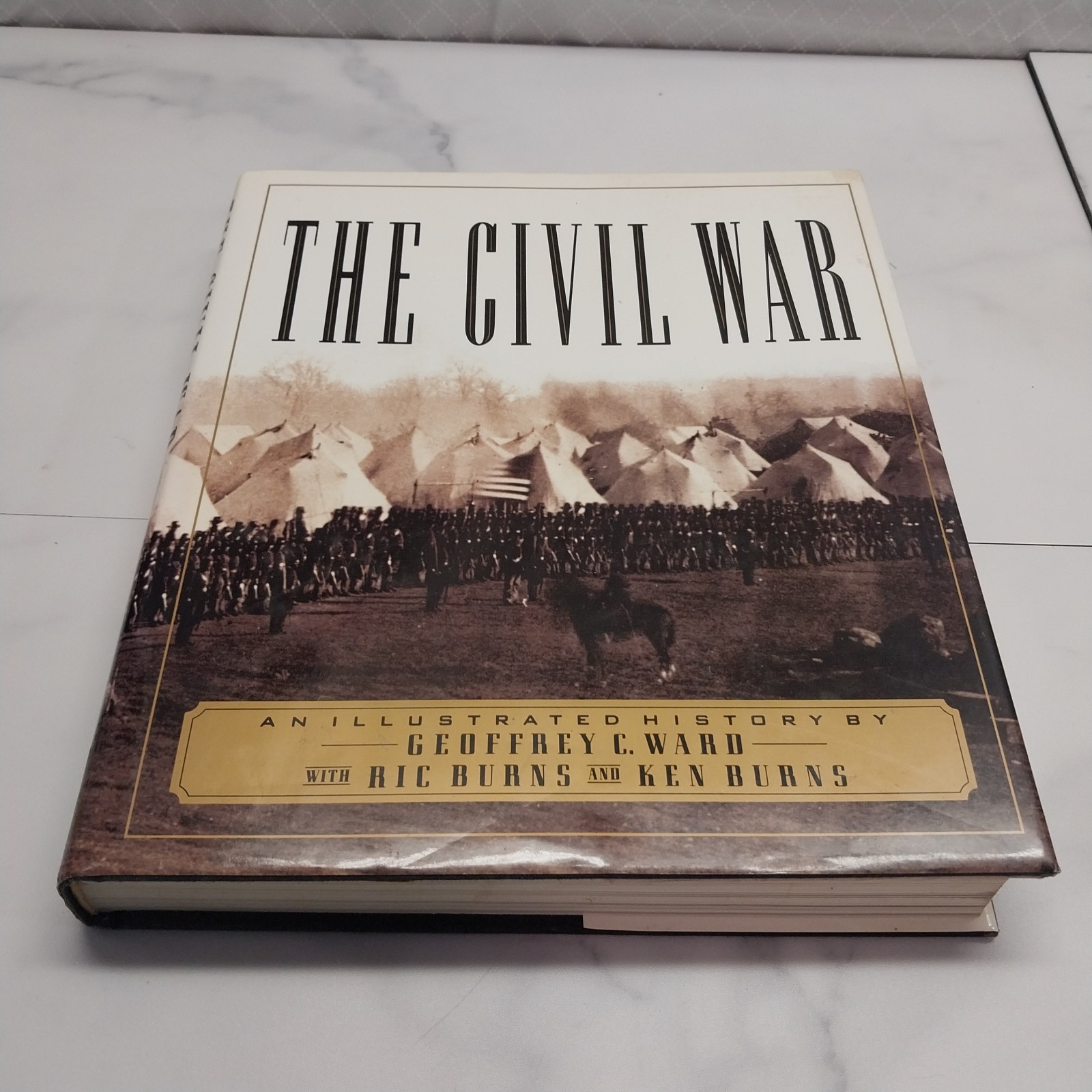 The Civil War an Illustrated History – Ward – 1990 first edition