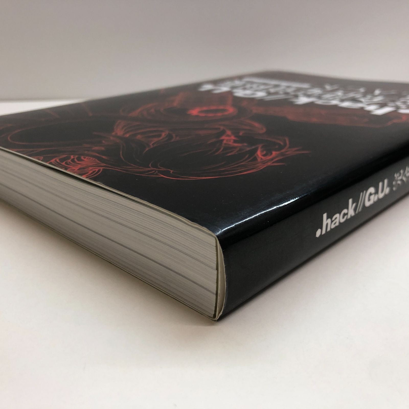 .hack G.U. Complete Setting Materials BLACK LIGHT EDITION Used
