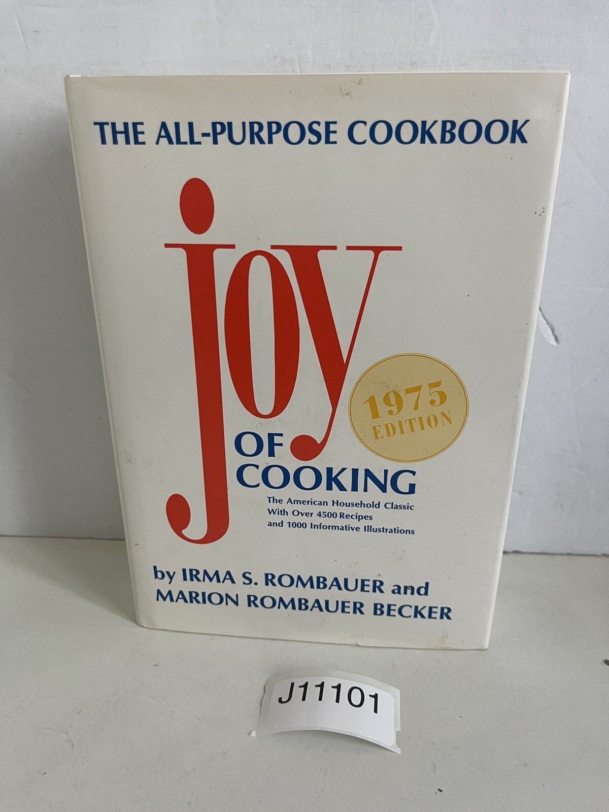 Joc – 1975 Edition by Marion Rombauer Becker HC/DJ FIRST EDITION 1995