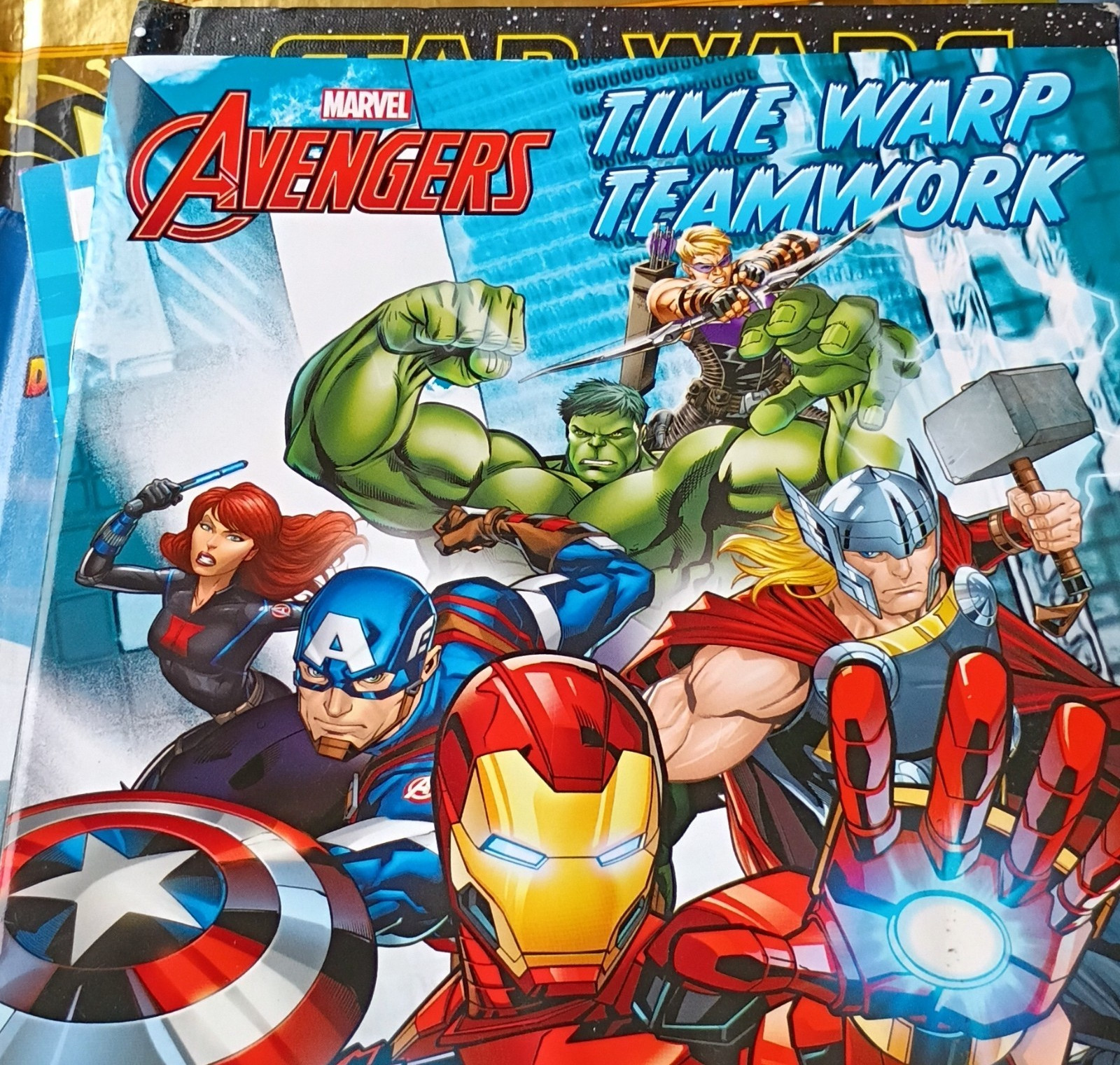 Marvel Avengers Time Warp Teamwork Activity Book Bendon PB Illustrated Ages 2-3