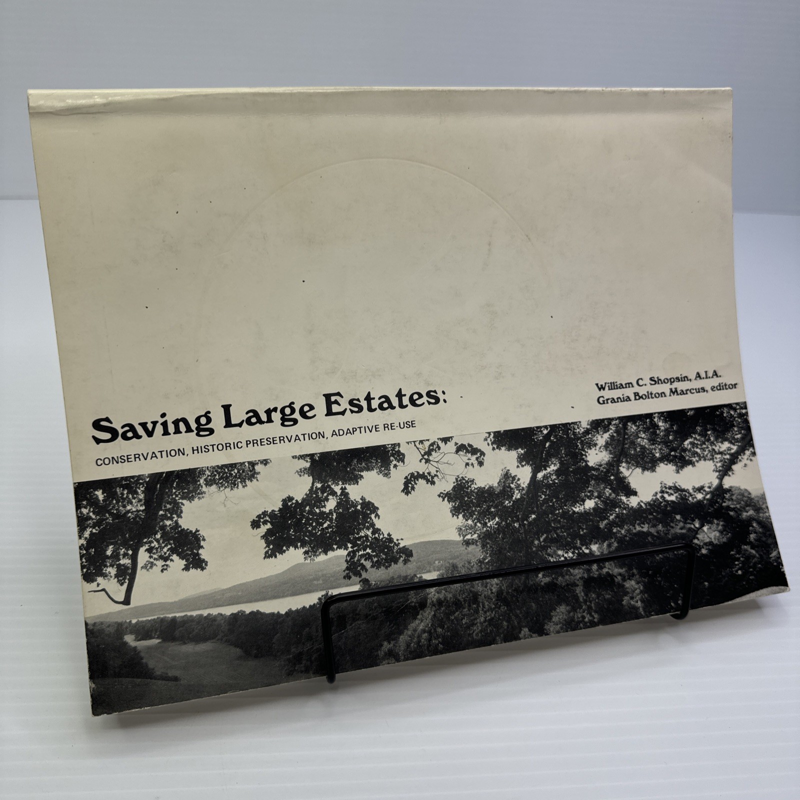 Saving Large Estates Conservation Historic Preservation Adaptive Re-Use 1977 PB
