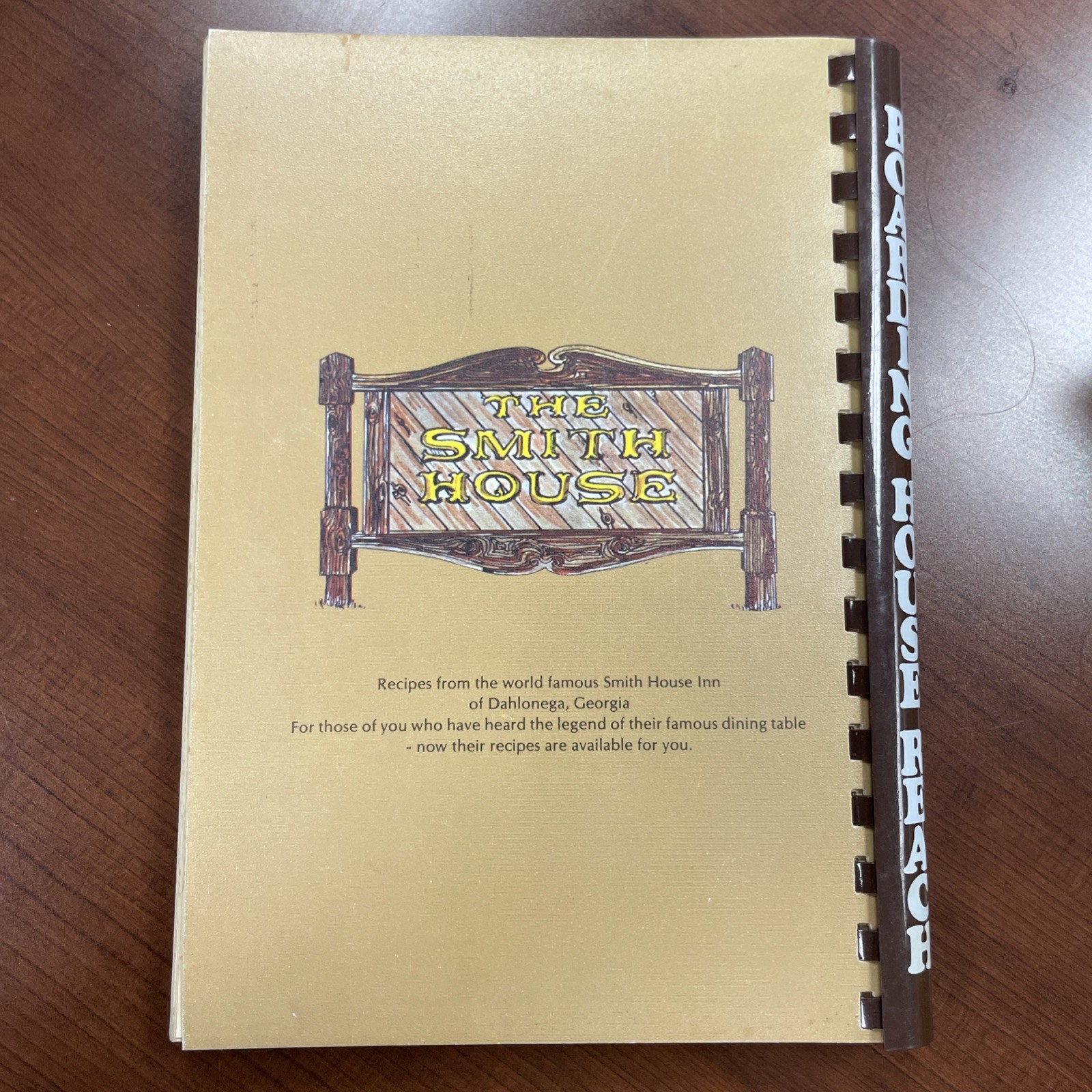Boarding House Reach Cookbook Featuring Famous Smith House Recipe 1986 3rd Print