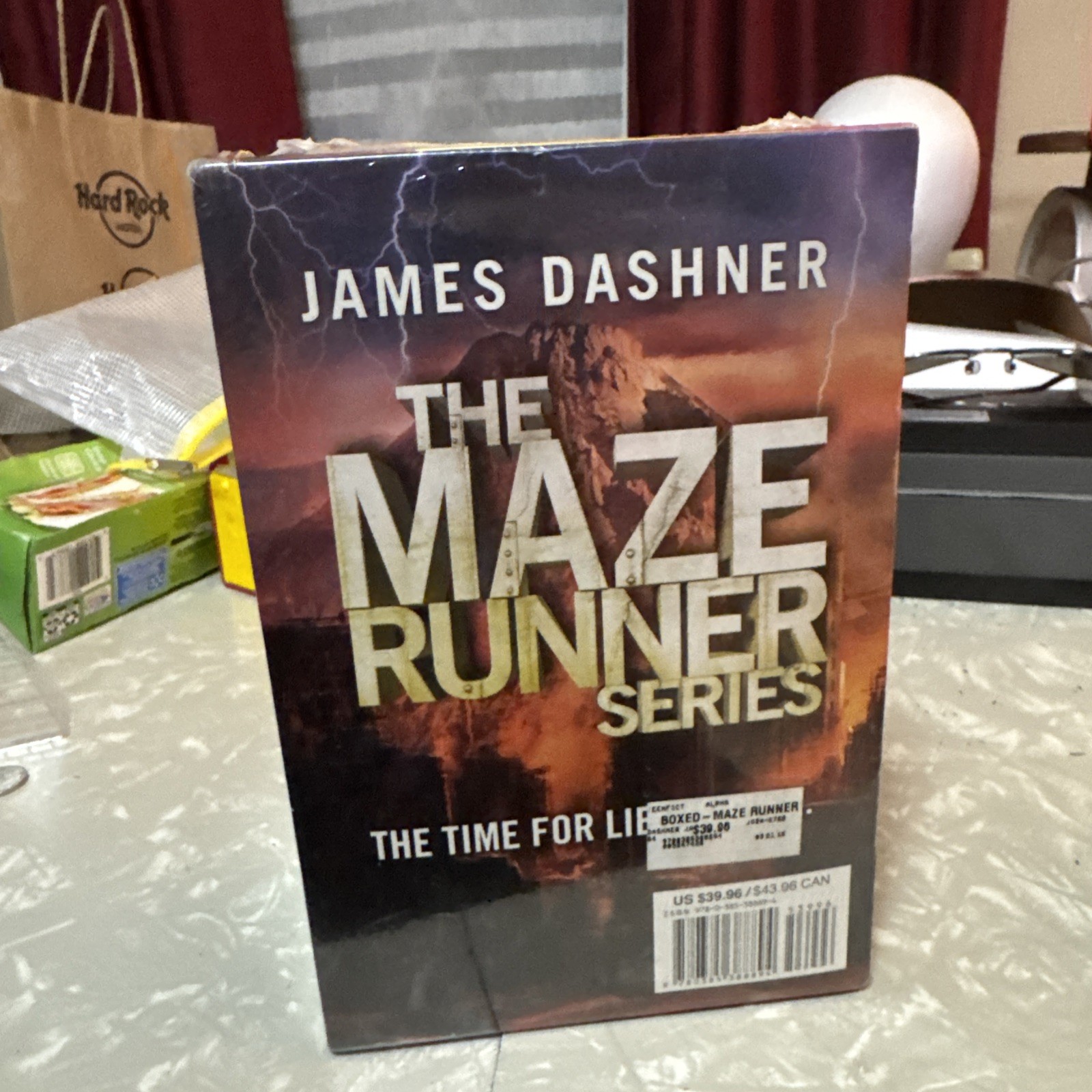 The Maze Runner Series 1 – 4 Book Paperback James Dashner Very Good to Like New