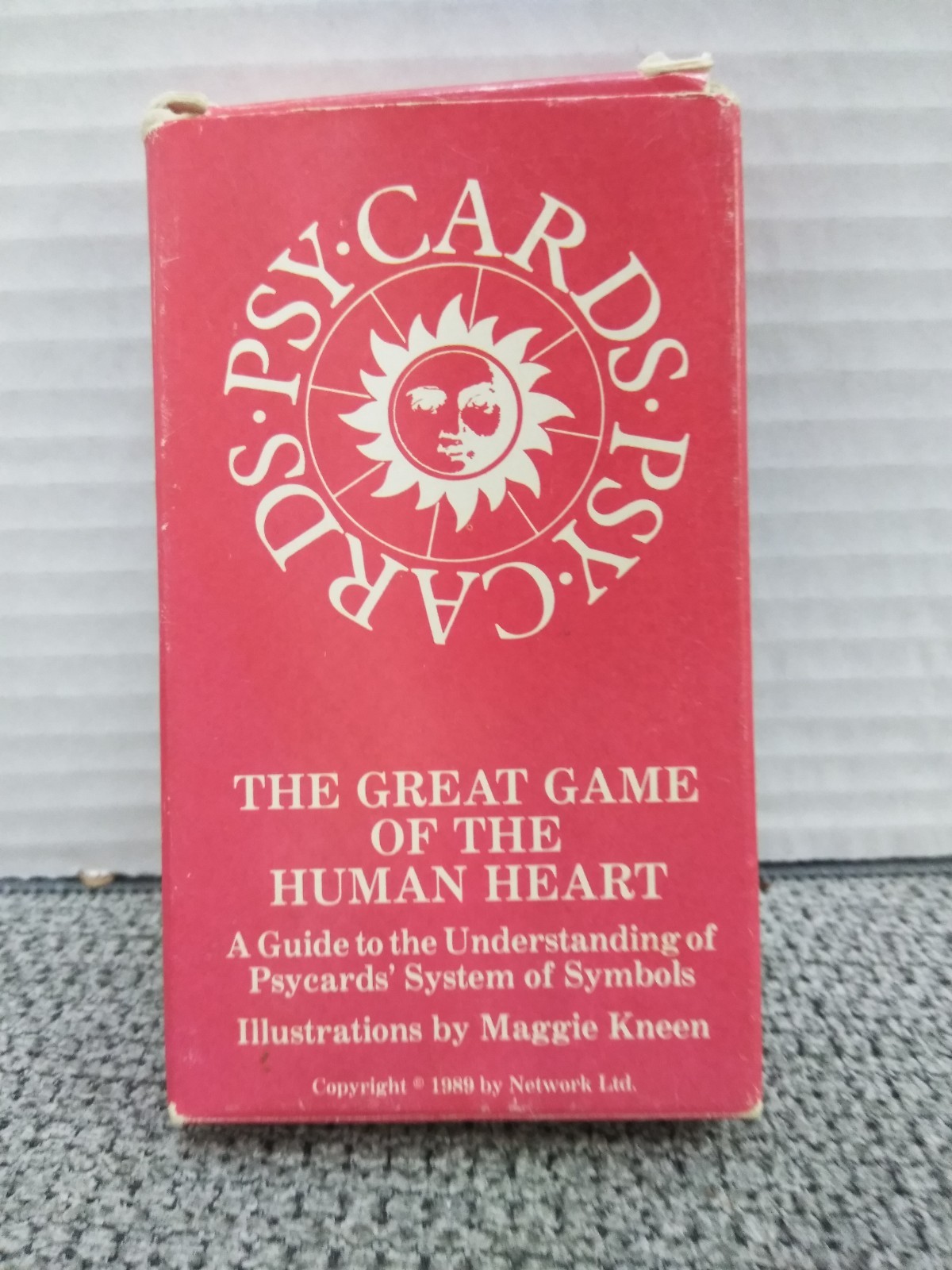 VTG. Psy-cards The Great Game of the Human Heart 40-Card Deck W/ Booklet / BOX