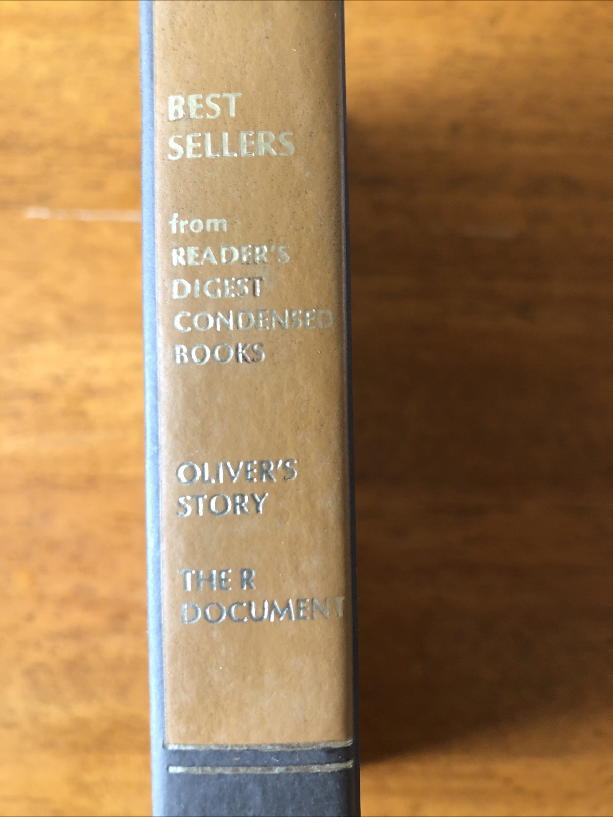 Reader’s Digest Condensed Books Best Sellers, Oliver’s Story, The R Document