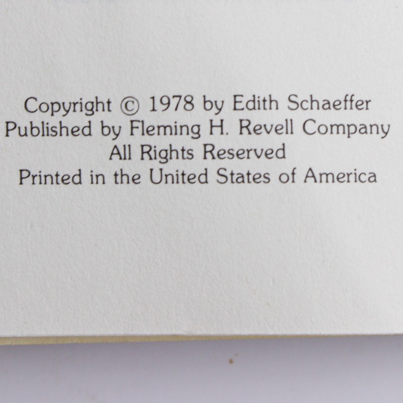 Affliction by Edith Schaeffer Revell 1978 Paperback