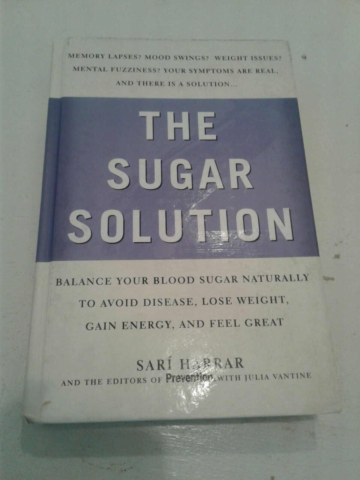 The Sugar Solution Sari Harrar Hardcover 2004 Balance Blood Sugar Naturally