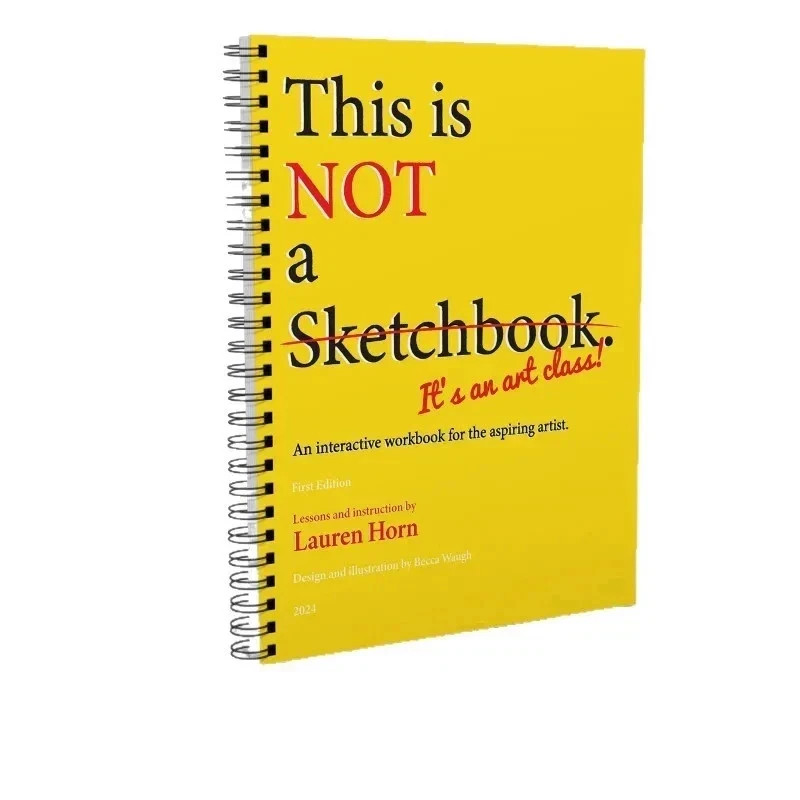 This is Not a Sketchbook Cross-Border Bestseller Interactive Drawing & Coloring