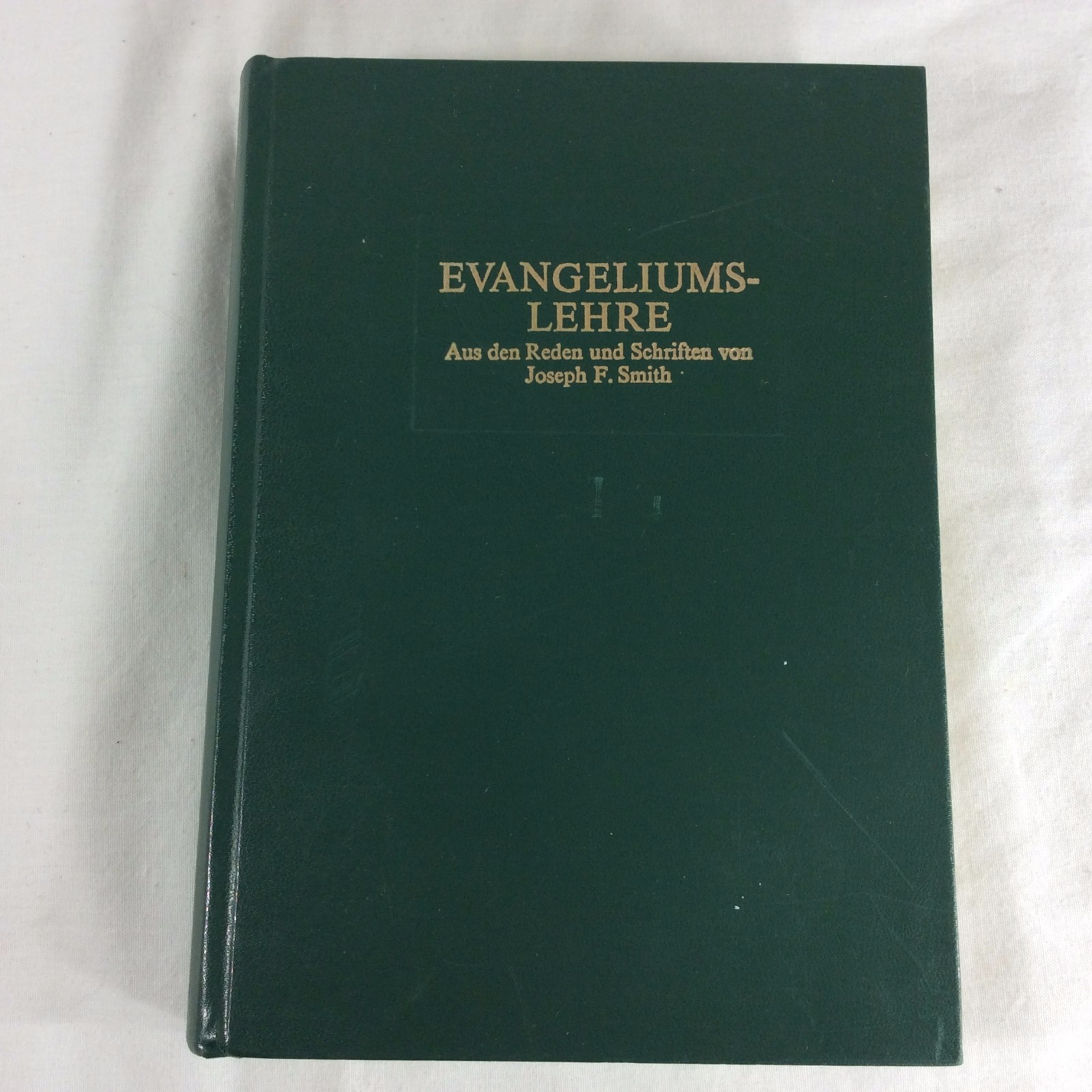 Evangeliumslehre Gospel Doctrine Joseph F Smith German Deutsch Mormon LDS