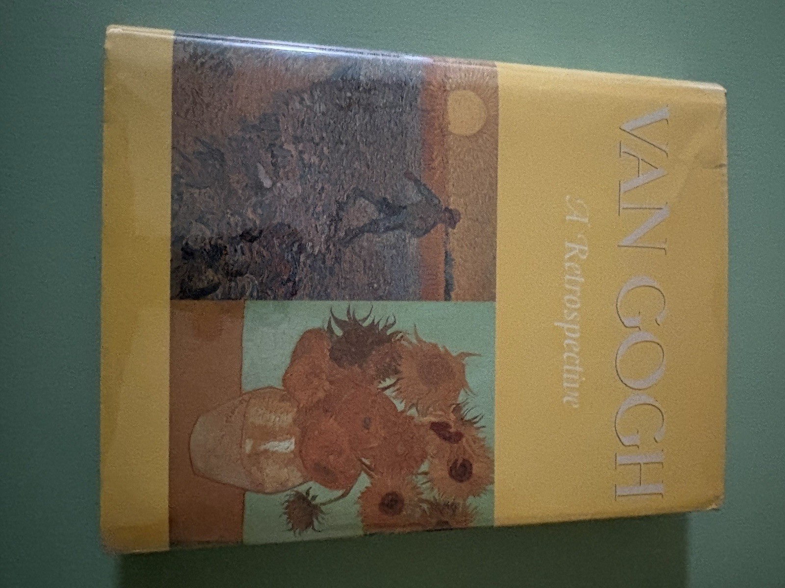 Van Gogh, HARDCOVER. A Retrospective. 5 LB. 3 Oz. LARGE BOOK, Retails at $75