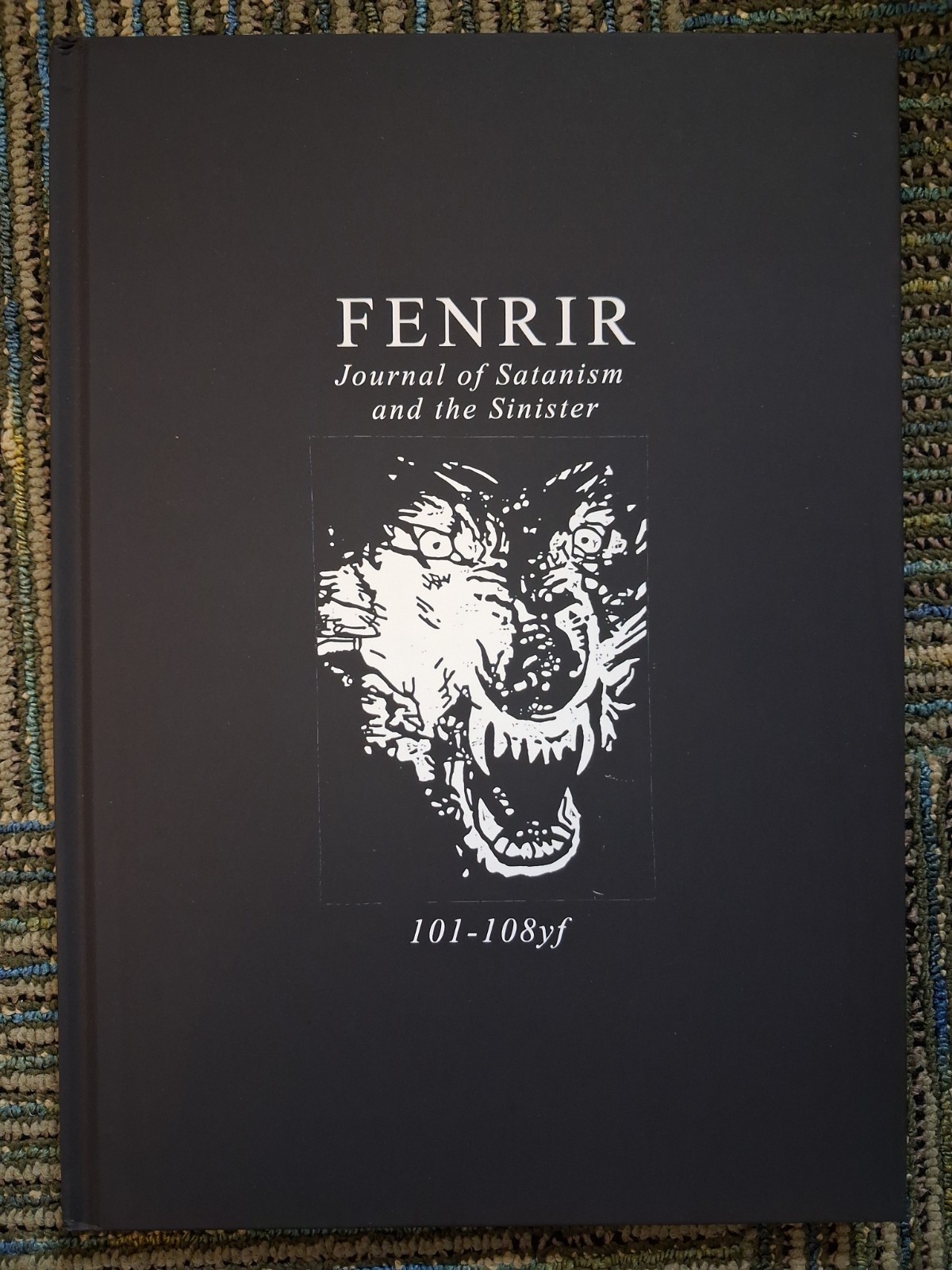 Fenrir 101-108yf Hardcover order of nine angles o9a Christos Beest peter carrol