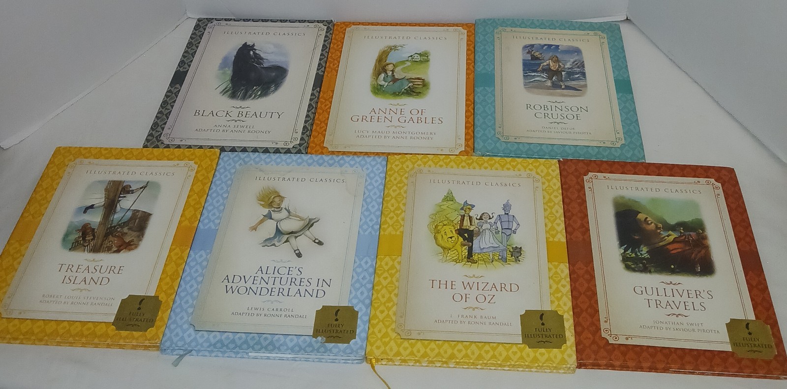 Illustrated Classics Hardcover Books Lot of 7 Classic Children’s Stories