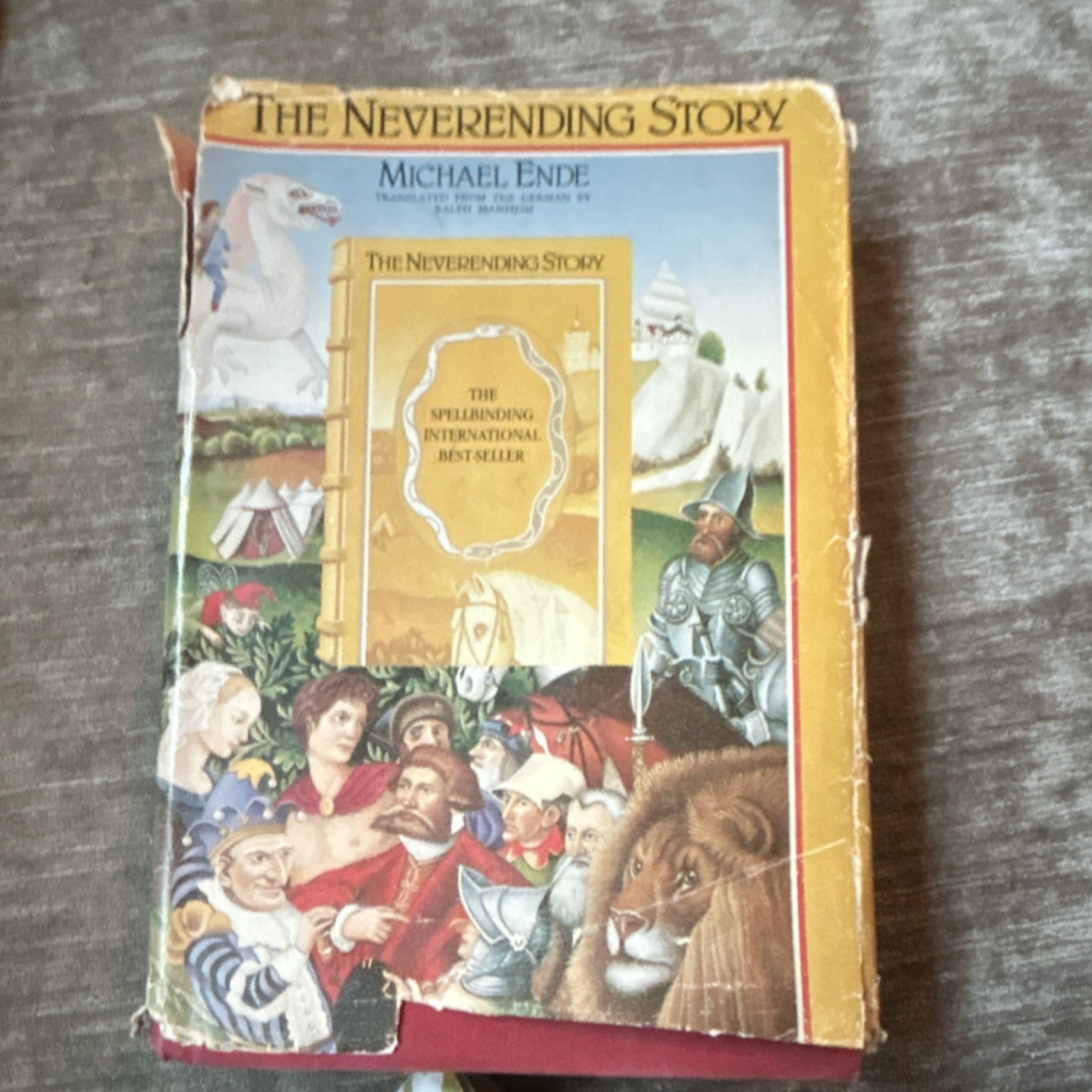 The Neverending Story by Michael Ende, Doubleday, First Edition, Hardcover