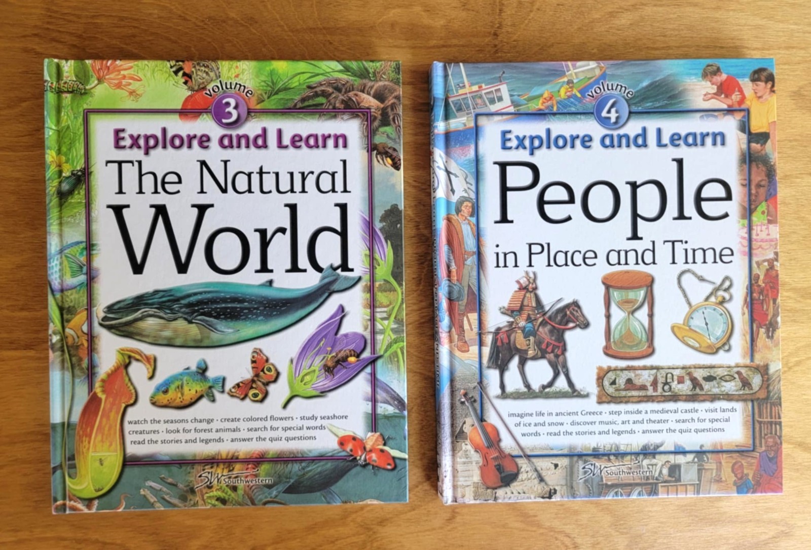 Southwestern Explore and Learn Complete 1-6 Volume HC Book Set Homeschool