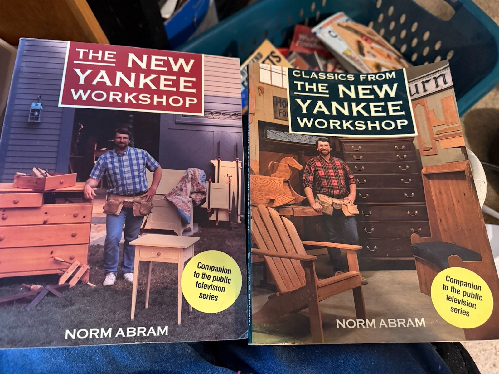 Two “ New Yankee workshop” Books- Good Condition
