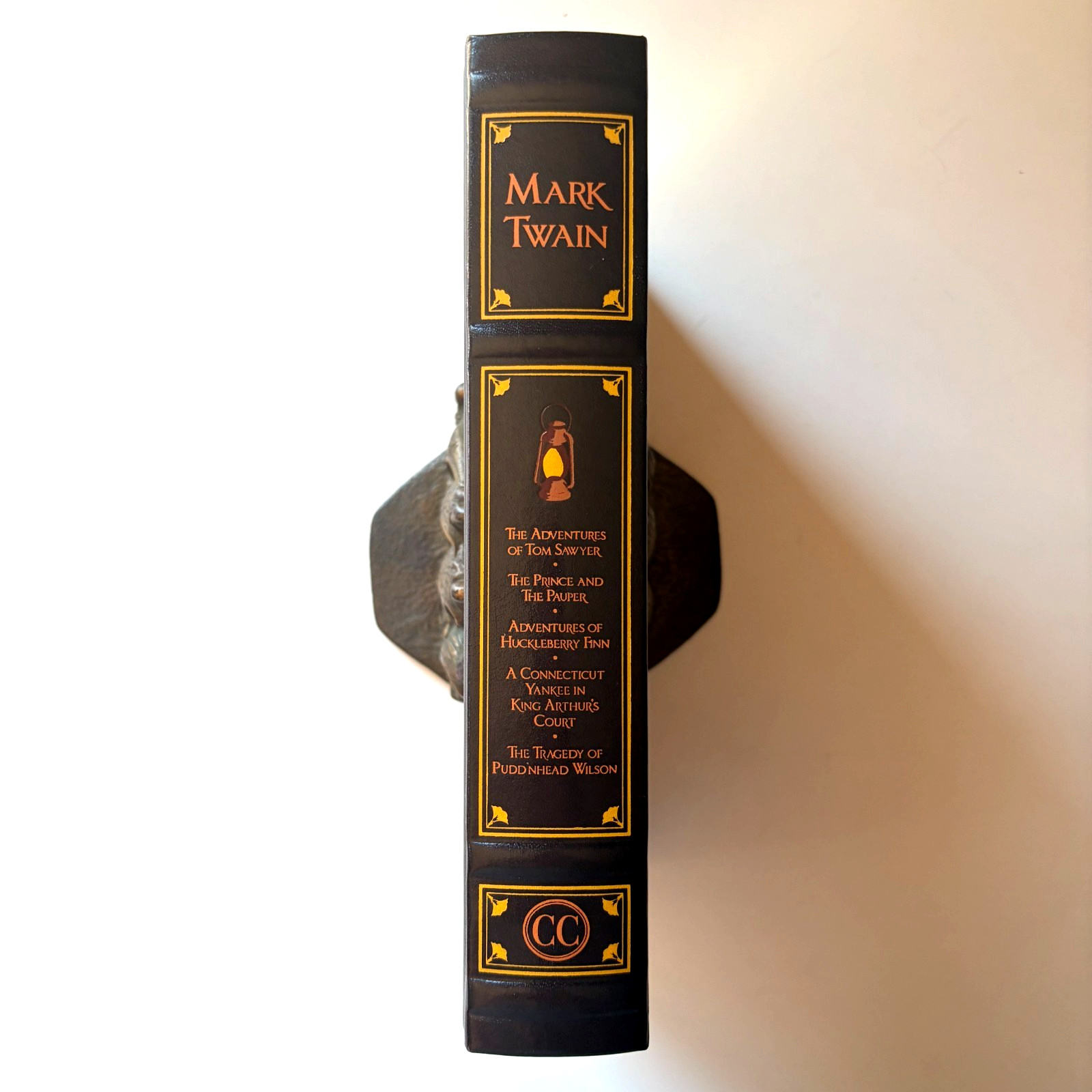 Mark Twain Five Novels Leatherette Canterbury Classics HC Gilt Edges Ships Fast!