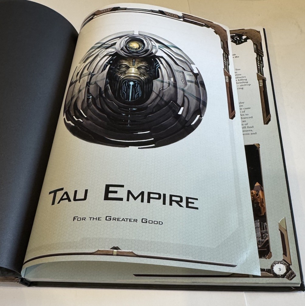 Games Workshop Warhammer 40,000 Tau Empire Codex 2012 Hardcover