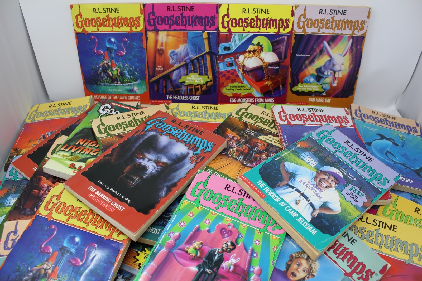 Goosebumps Books – Lot of 10 – Random mix/Unsorted
