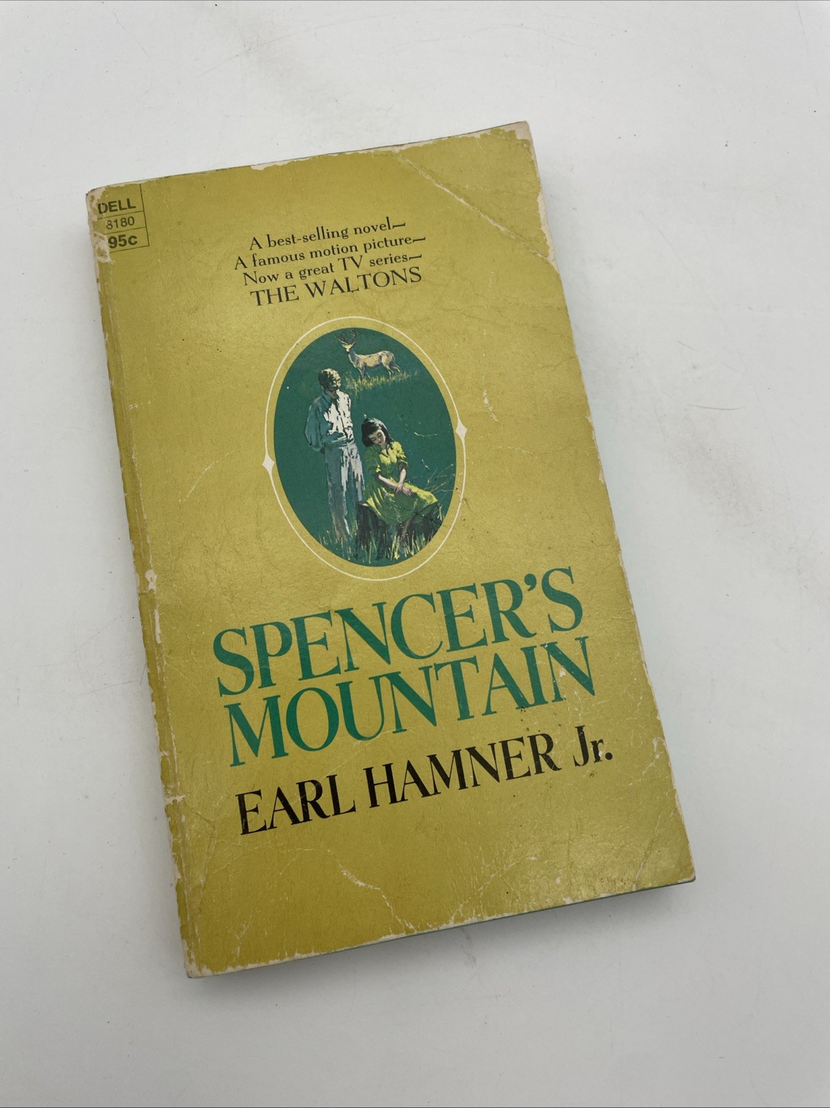 SPENCER’S MOUNTAIN 1973 Dell 1st Ed (The Waltons :TV SHOW) Earl Hamner Jr. VTG