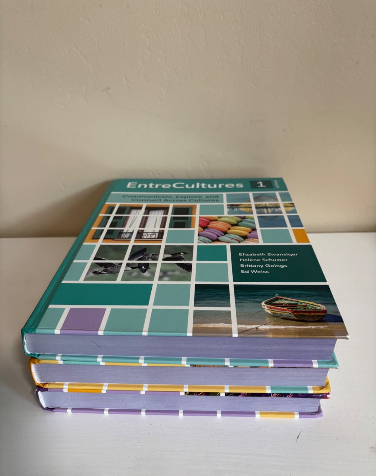 EntreCulturas Francais 1 ,2 &3 set Hardcover 2020/2021