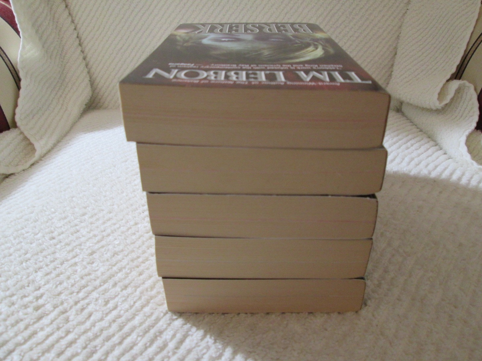 Lot 5 Tim Lebbon (Berserk, Desolation, Everlasting, Face, Fears Unnamed) Horror