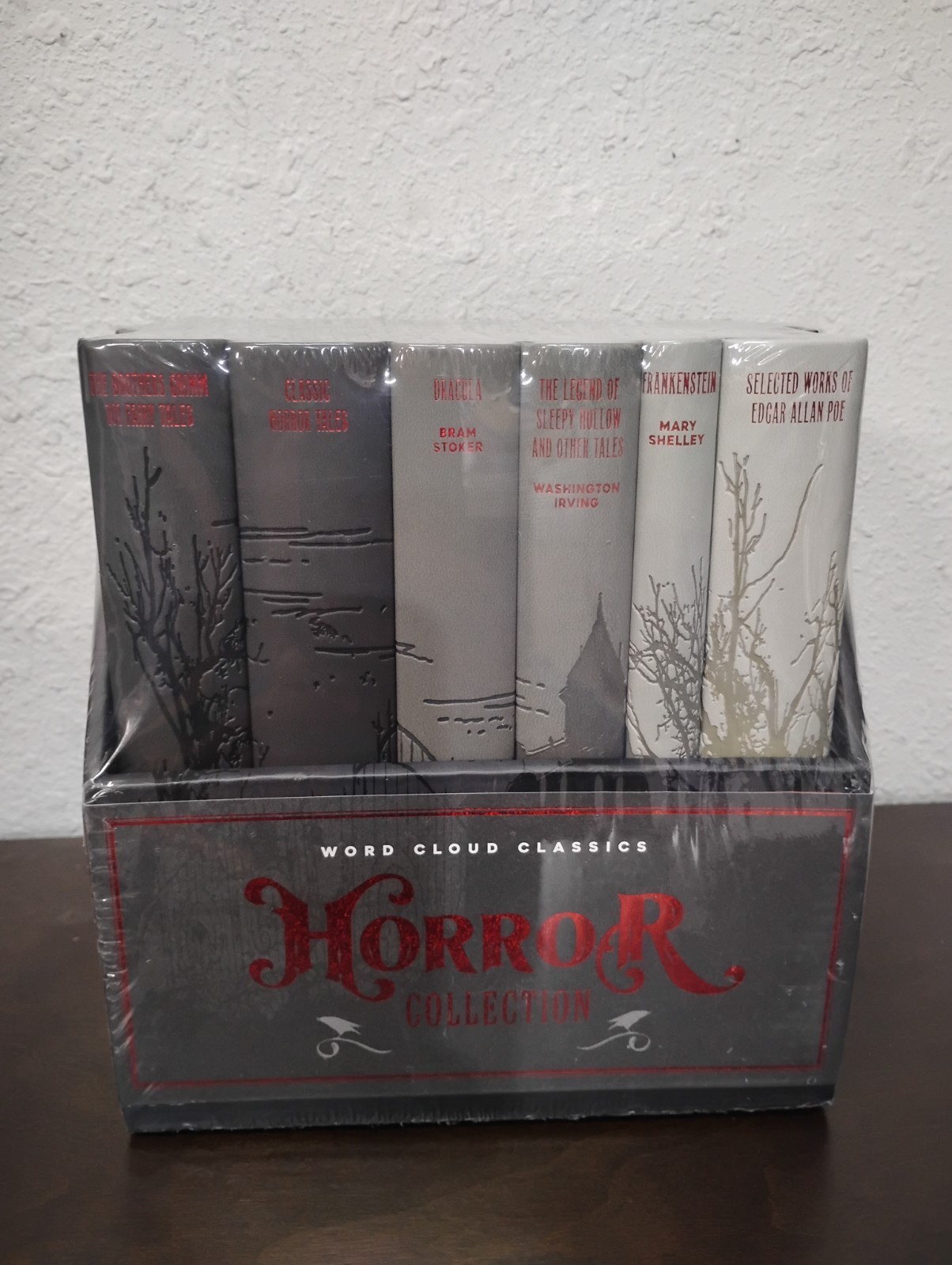 Canterbury Classics Word Cloud Horror Collection Box Set Poe, Shelley, Stoker