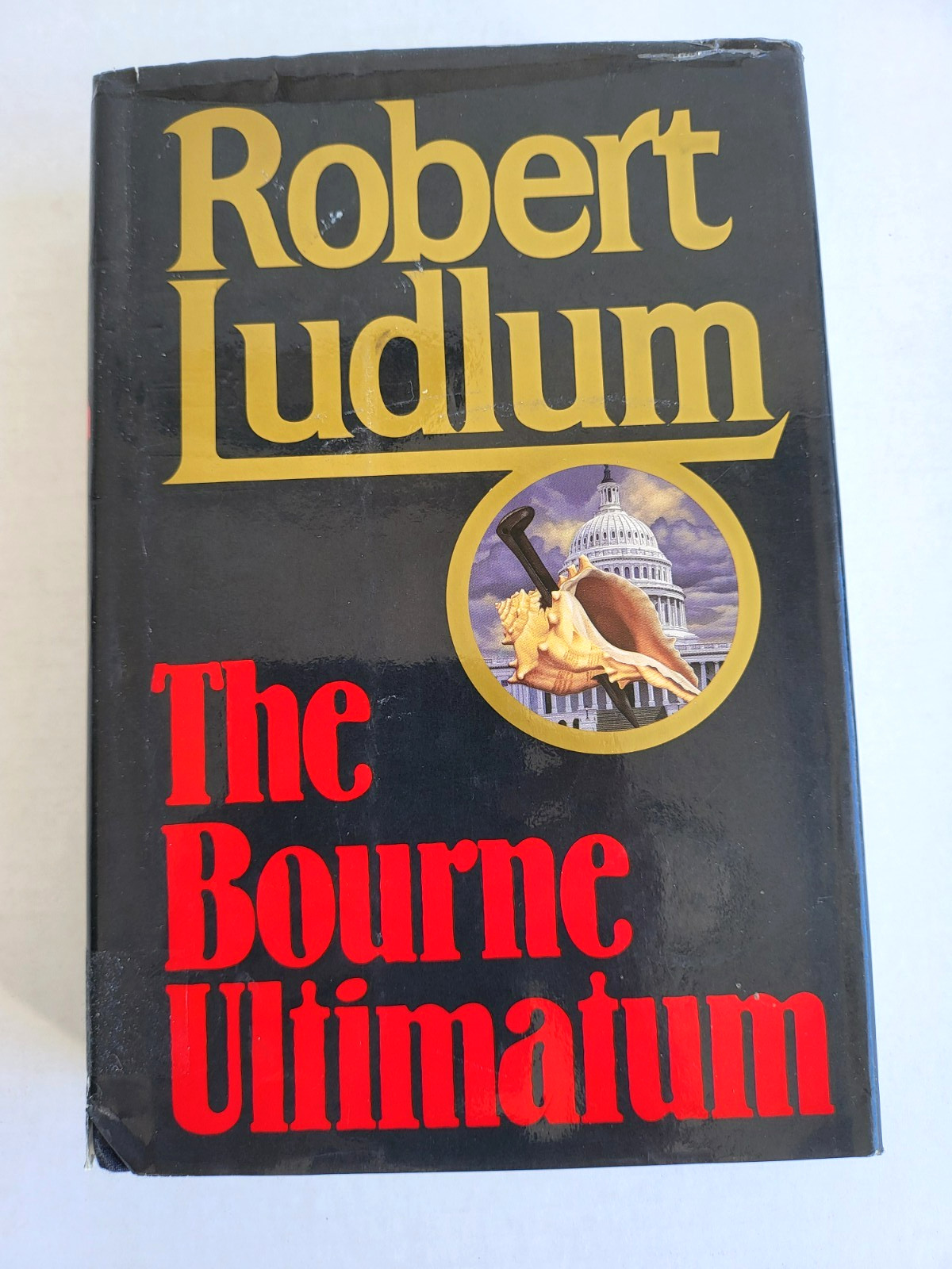 The Bourne Ultimatum by Robert Ludlum (1990, Random House) FIRST EDITION! HC, DJ