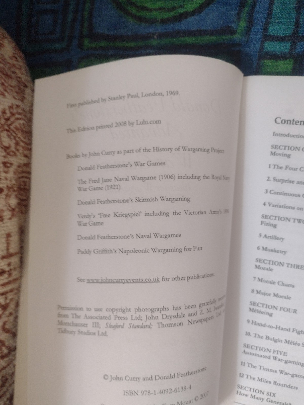 Donald Featherstone’s Advanced War Games Ideas for Wargaming