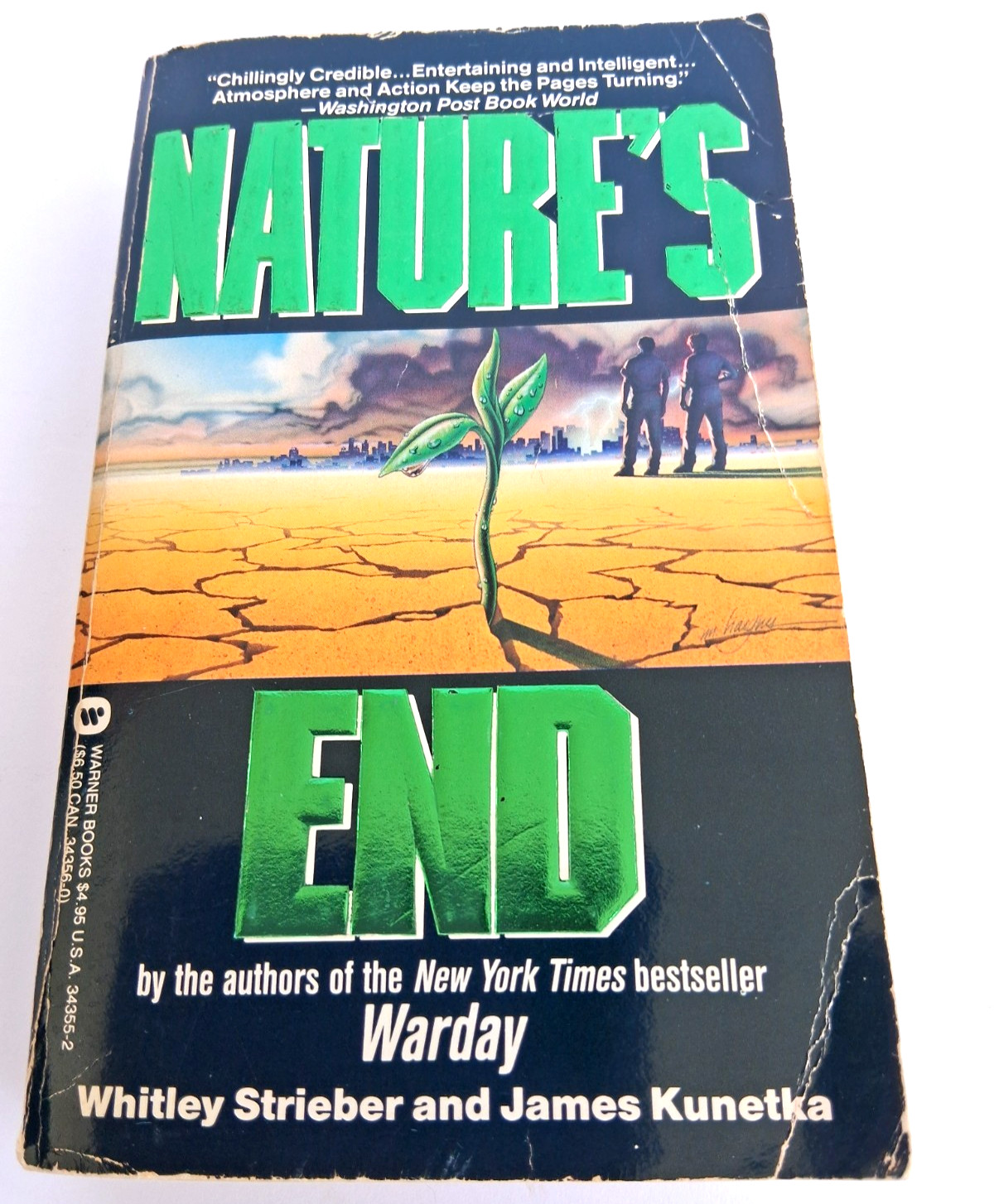 Vtg Natures End By Whitley Strieber & James Kunetka Warner Books 1986