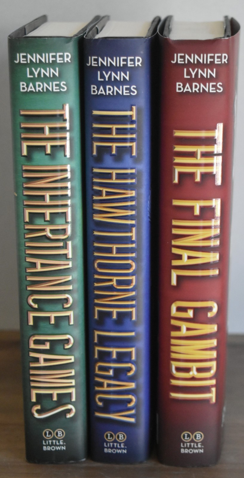 Jennifer Lynn Barnes, Inheritance Games Book 1-3, Hardcover/LN