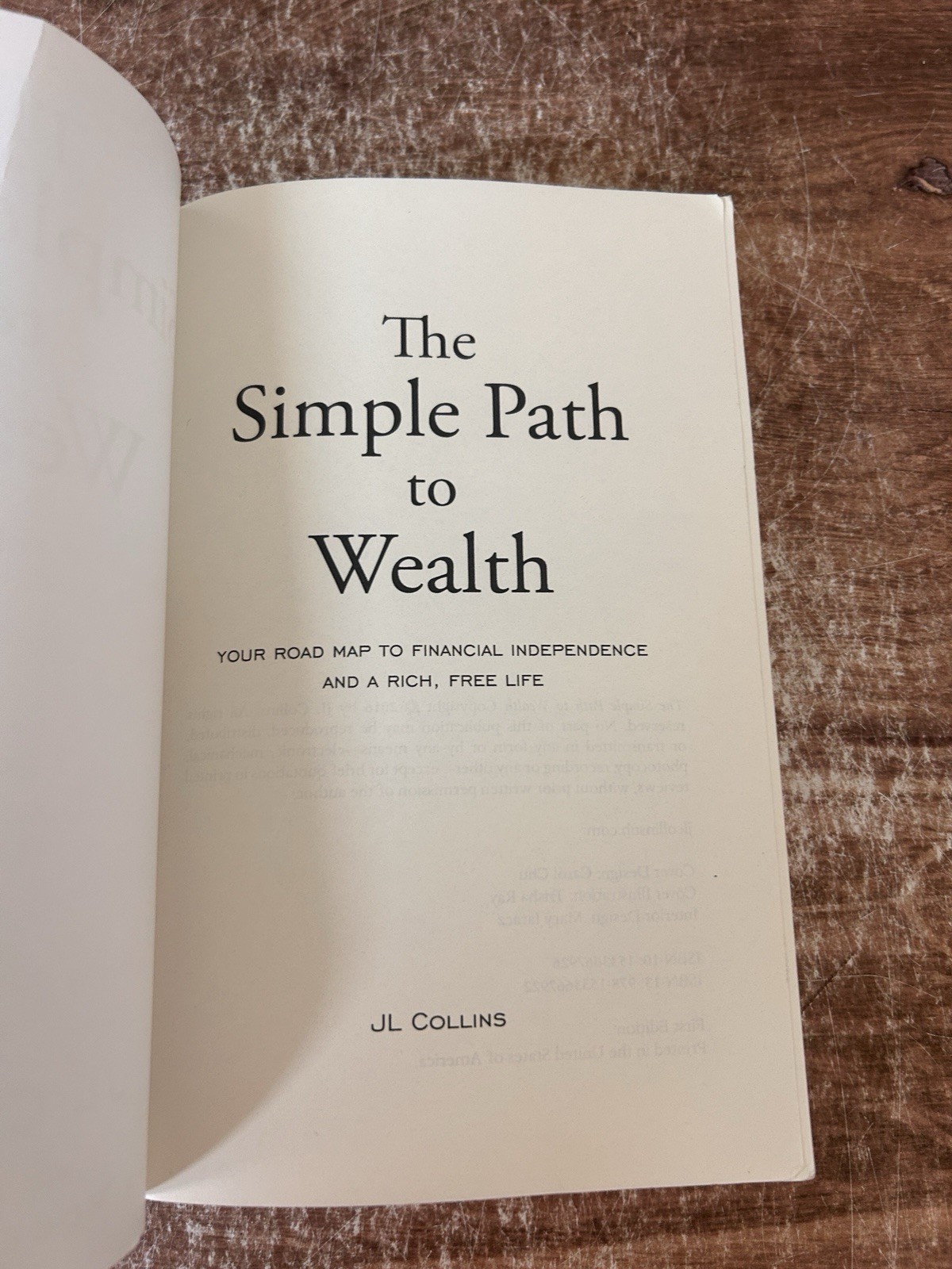 Simple Path to Wealth : Your Road Map to Financial Independence and a Rich, Free