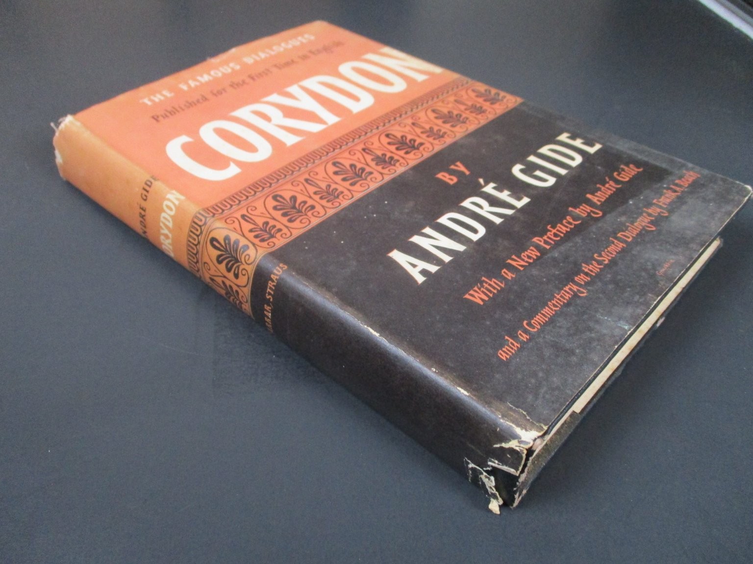 Corydon André Gide 1950 First English Edition Philosophy LGBTQ Farrar Straus