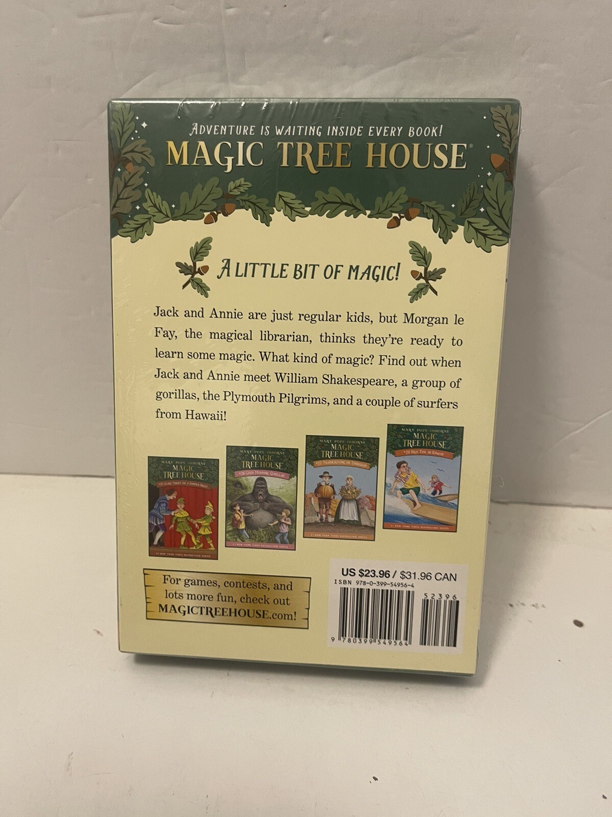 Magic Tree House (R) Ser.: Magic Tree House Books 25-28 Boxed Set by Mary…