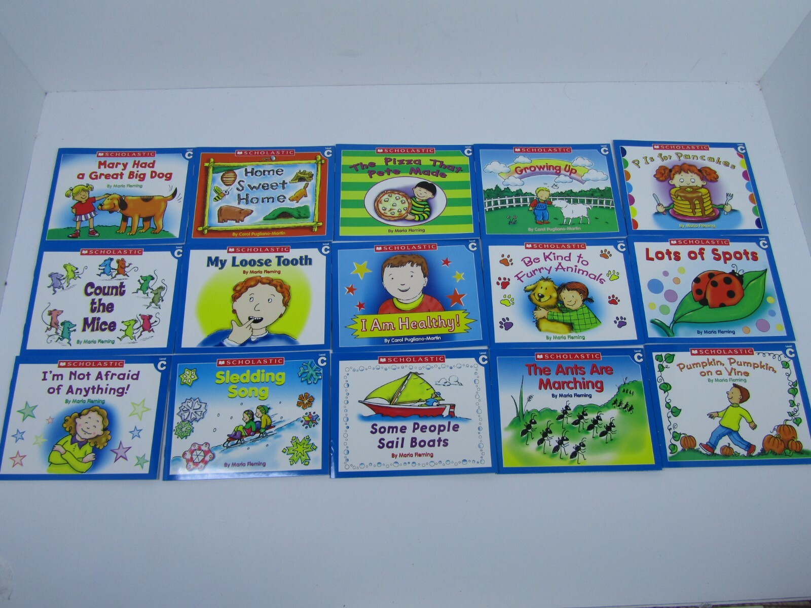 Lot of 15 Scholastic Little Leveled Readers C – Home School